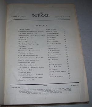 The New Outlook (Magazine) Volume 161, October 1932-June 1933 Bound in One Volume