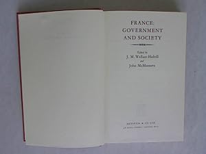 Bild des Verkufers fr France: Government and Society. zum Verkauf von Antiquariat Bookfarm