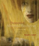 Bild des Verkufers fr Fundamentals of Abnormal Psychology zum Verkauf von Modernes Antiquariat an der Kyll