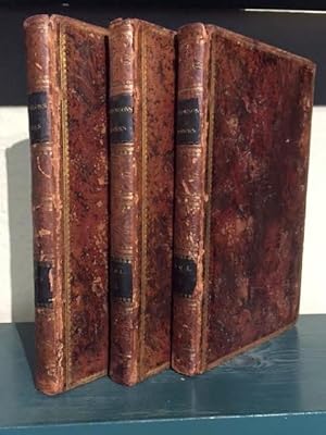 Bild des Verkufers fr The Works of Mr. James Thomson with His Last Corrections and Improvements. In Three Volumes Complete - to which is Prefixed, The Life of the Author, by Patrick Murdoch zum Verkauf von Foster Books - Stephen Foster - ABA, ILAB, & PBFA