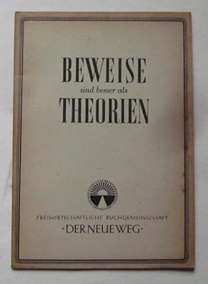 Beweise sind besser als Theorien