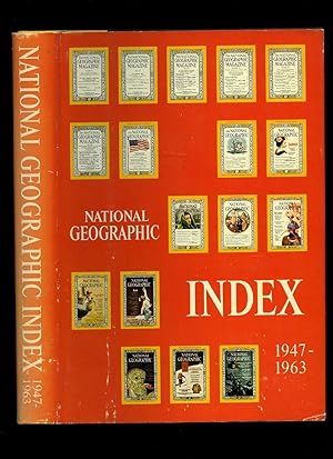 Seller image for National Geographic Index 1947-1963 for sale by Little Stour Books PBFA Member