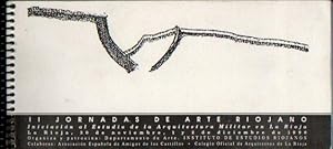 Imagen del vendedor de II JORNADAS DE ARTE RIOJANO. Iniciacin al estudio de la arquitectura militar en La Rioja. Del 30 de Noviembre al 2 de Diciembre de 1990. Programa-Catlogo. a la venta por angeles sancha libros