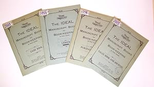 The ideal Manuscript Books for Book-Keeping in 4 books [Without text].