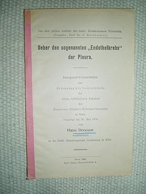 Ueber den sogenannten "Endothelkrebs" der Pleura