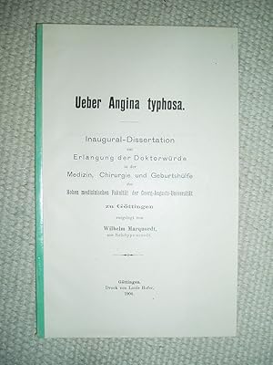 Ueber Angina typhosa