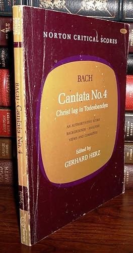 Seller image for CANTANTA NO. 4 CHRIST LAG IN TODESBANDEN An Authoritative Score for sale by Rare Book Cellar