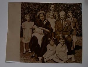 John Farrow and Family, Mia Farrow, Original Associated Press Photograph