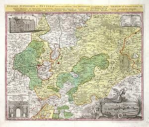 Hassiae Superioris et Wetterau partis delineatio