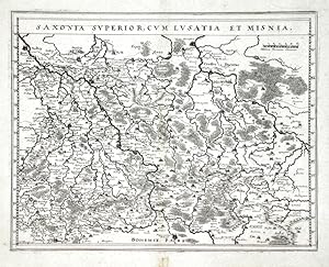 Saxonia superior cum Lusatia et Misnia
