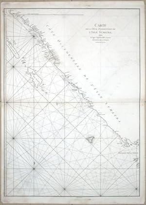 Image du vendeur pour Carte de La Cote Occidentale de l'Isle Sumatra mis en vente par Antikvariat Krenek