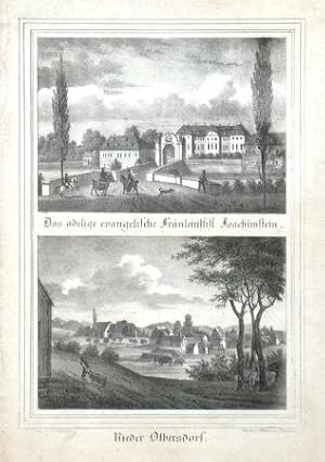 Imagen del vendedor de Das adelige evangelische Fruleinstift Joachimstein a la venta por Antikvariat Krenek