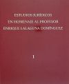 Image du vendeur pour Estudios jurdicos en homenaje al profesor Enrique Lalaguna Domnguez mis en vente par Agapea Libros