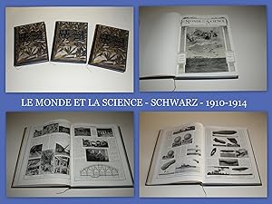 LE MONDE ET LA SCIENCE - SCHWARZ - 15.000 PHOTOGRAPHIES - COMPLET EN 3 VOLUMES.