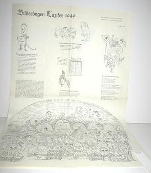 Bild des Verkufers fr Bilder-Bogen Luzifer 1949 zum Verkauf von Antiquariat Zinnober
