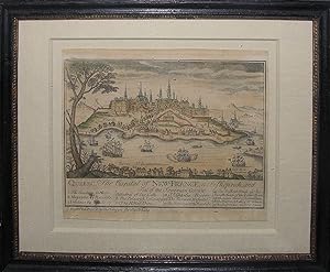 Quebec, the Capital of New-France, a Bishoprick, and Seat of the Soverain Court.