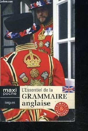 Seller image for L'ESSENTIEL DE LA GRAMMEIRE ANGLAISE for sale by Le-Livre