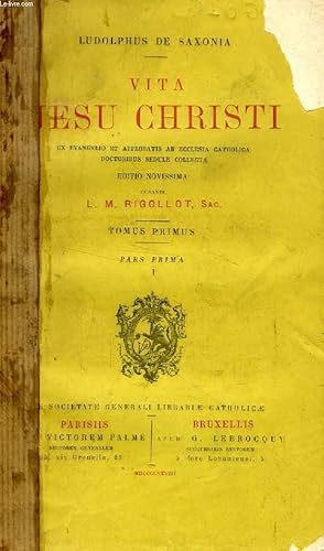 Bild des Verkufers fr VITA JESU CHRISTI, 4 TOMES zum Verkauf von Le-Livre