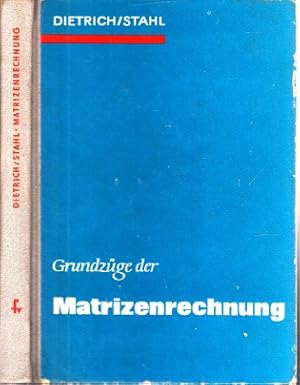 Seller image for Grundzge der Matrizenrechnung for sale by Andrea Ardelt