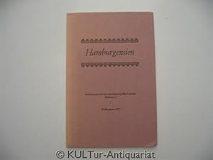 Seller image for Hamburgensien. Weihnachten 1971. Schriftenreihe des Hauses Lafrentz. for sale by KULTur-Antiquariat
