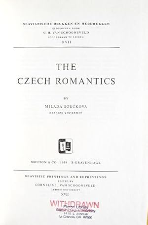 Imagen del vendedor de The Czech Romantics a la venta por 20th Century Lost & Found