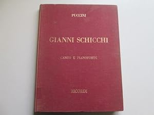 Seller image for Gianni Schicchi. Opera in one act. Libretto by Giovacchino Forzano. English version by Percy Pitt . Vocal score (English and Italian) for sale by Goldstone Rare Books
