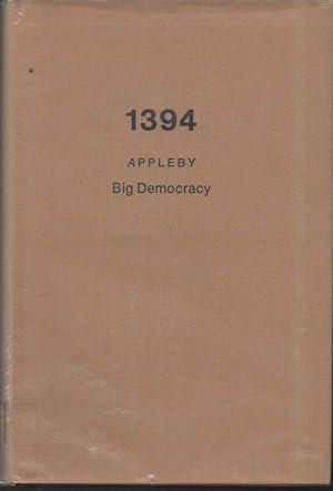 Imagen del vendedor de BIG DEMOCRACY (1970) a la venta por Invito alla Lettura