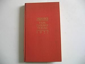Jahrbuch Paul Zsolnay Verlag 1927