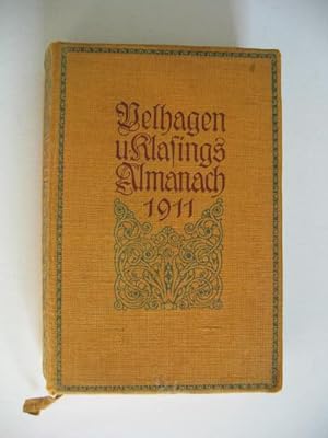 Velhagen und Klasings Almanach 3. Jahrgang 1911. Almanach herausgegeben von der Redaktion von Vel...