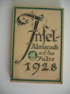 Insel Almanach auf das Jahr 1928.