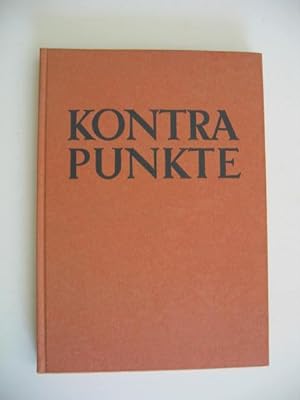 Kontrapunkte. Jahrbuch Freie Akademie der Künste in Hamburg 1956.