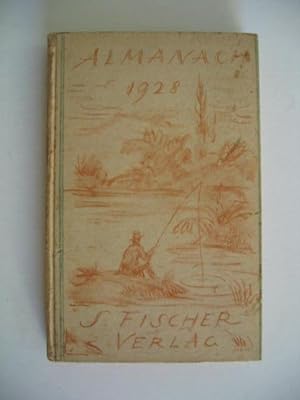 Almanach 1928 S. Fischer Verlag Berlin. Mit sechzehn Autorenbildnissen und einem Verzeichnis der ...
