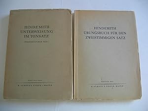 Unterweisung im Tonsatz I Theoretischer Teil II Übungsbuch für den zweistimmigen Satz - 2 Bände -...