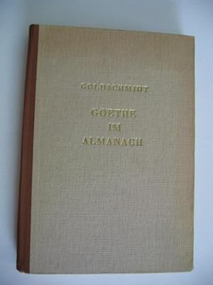 Goethe im Almanach.