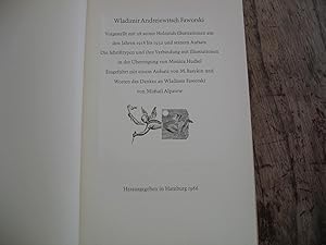 Wladimir Andrejewitsch Fawworski. Vorgestellet mit 28 seiner Holzstich - Illustrationen aus den J...