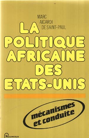 La politique africaine des états-unis