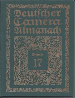 Deutscher Camera-Almanach. Ein Jahrbuch für die Photographie unserer Zeit Band. 17, 1926