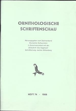 Ornithologische Schriftenschau. Heft 1 - 43 , Heft 64, 67, 73, 74