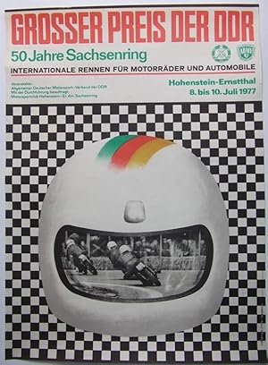 Grosser Preis der DDR. 50 Jahre Sachsenring. Internationale Rennen für Motorräder und Automobile ...