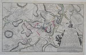 "Plan er Action bey Grünberg Ao. 1761". Umgebungsplan von Grünberg bis Burgmünden, Merlau u.a. K...