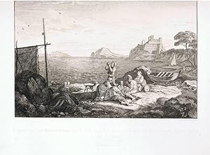 BAJA. Angekauft vom Sächsischen Kunstvereine bei der Verlosung 1830. Gemalt u. gestochen von L.Ri...