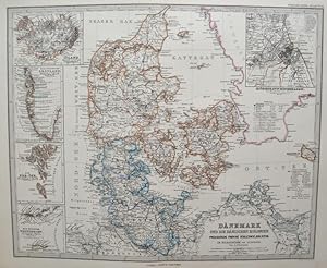 Dänemark,Dänischen Kolonien. Preussische Provinz Schlesweg - Holstein. ( Island, Grönland, Die Fä...