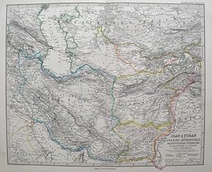 Iran & Turan im Massstab 1:7.500.000, entworfen von A. Petermann, gestochen von Eberhardt & Grune...