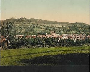 Blankenburg i. Thüringen mit Greifenstein und Blankenburg. Eintritt ins Schwarzathal.Deutschland....