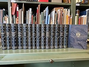 Goethes Werke. 30 Bände in 15 Büchern. Auswahl der Bilder Dr. Hans Wahl, das Goethebild ist von J...
