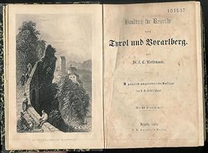 Bild des Verkufers fr Handbuch fr Reisende durch Tyrol und Vorarlberg. Mit 30 Stahlstichen. zum Verkauf von Buecherstube Eilert, Versandantiquariat