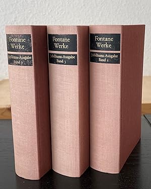 Fontane. Werke in drei ( 3 ) Bänden. Fontane Jubiläumsausgabe. 1968