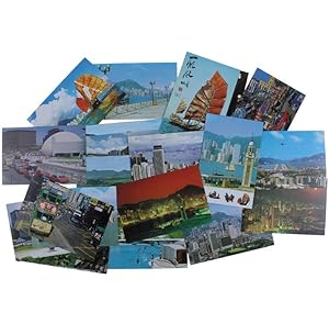 WELLCOME TO HONG KONG: 15 Cartoline a colori, nuove.: