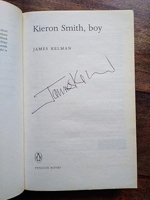 Seller image for Kieron Smith, Boy (SIGNED) for sale by Johnston's Arran Bookroom