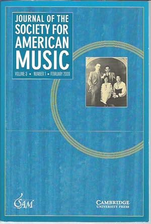 Immagine del venditore per Journal of the Society for American Music, Volume 3, Number 1, February 2009: Special Issue on Leonard Bernstein in Boston venduto da Bookfeathers, LLC